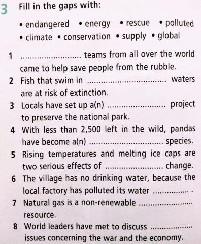 Environmental Issues