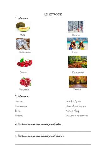 Les estacions de l'any