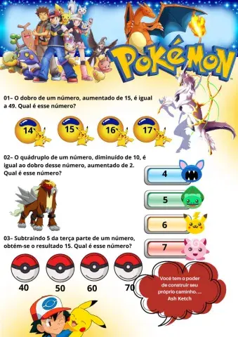 Equação do 1° grau