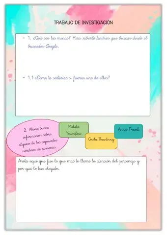 Trabajo de investigación