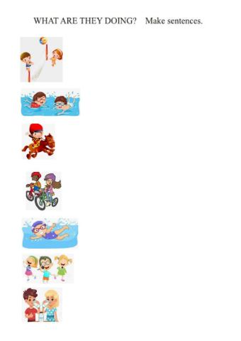 What are they doing?