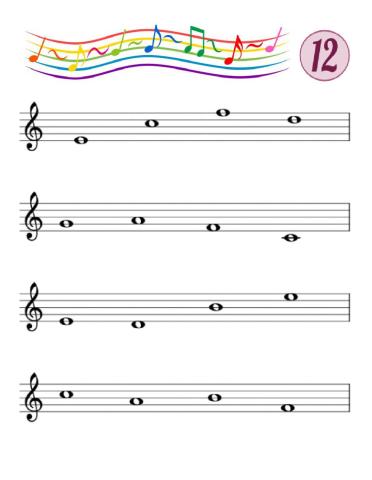 Notas musicales 12