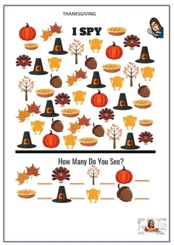 Thanksgiving i spy