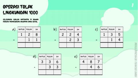 Operasi tolak lingkungan 1000