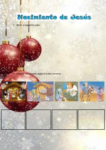 El nacimiento de Jesús