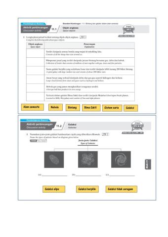 Bab 11 : Bintang dan Galaksi dalam Alam Semesta