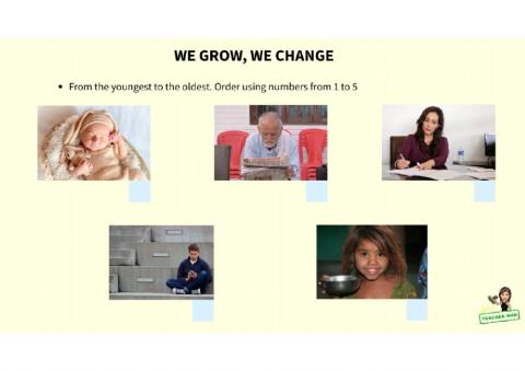 From the youngest to the oldest