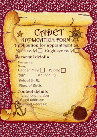 Cadet Application Form