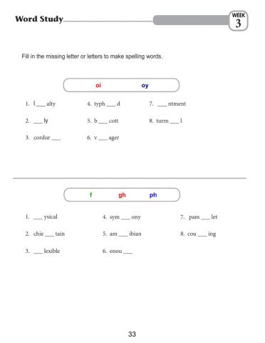 Q2 Spelling L3 p.33 A