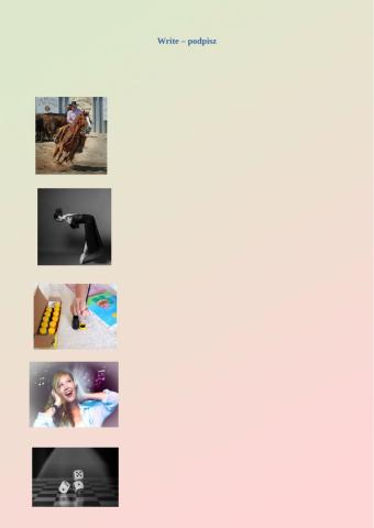 Explore Treetops 3 hobbies - write