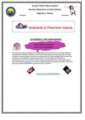 La música y las emociones
