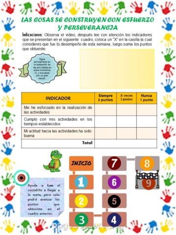 El valor del esfuerzo diario