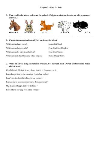 Project 2 - UNIT 2 - TEST -SEN