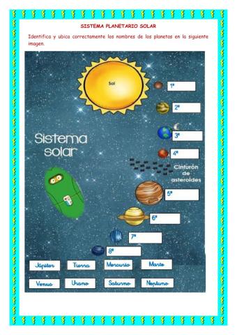 Sistema Planetario Solar