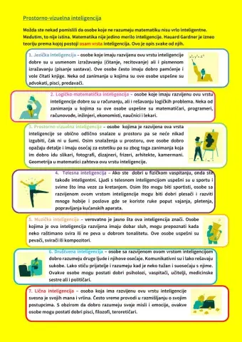 Geometrija i snalaženje u prostoru