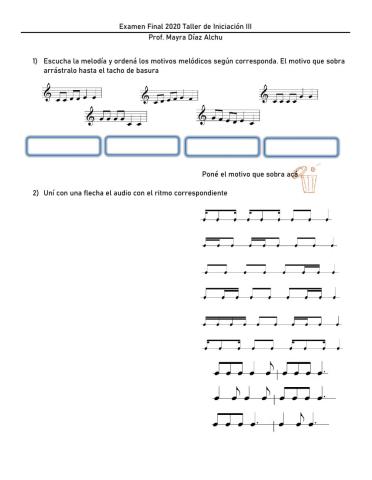 Examen Final 2020 Taller III