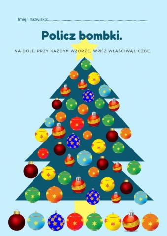 Policz bombki