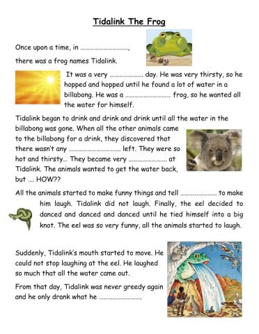 Tidalink The Frog - Tale