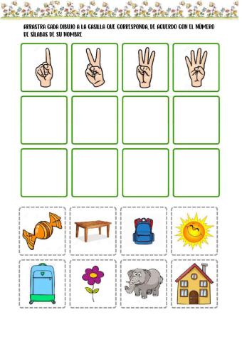 Separación silábica