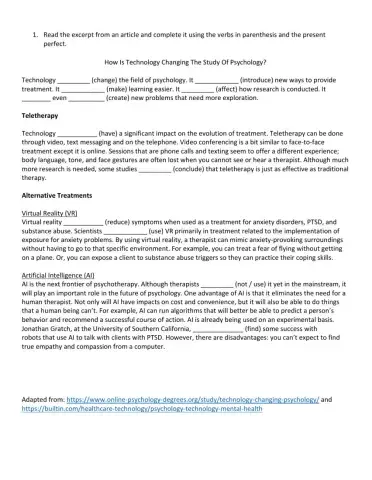 How Is Technology Changing The Study Of Psychology?