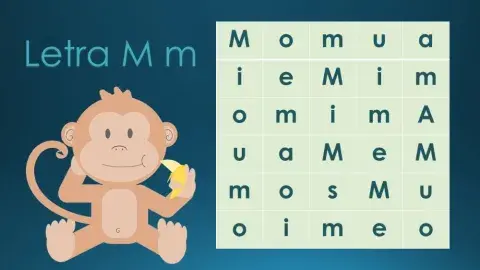 Sopa de letra M