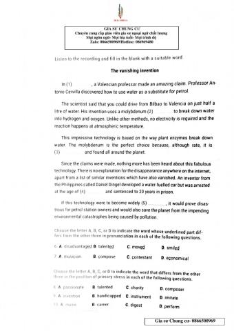 Lớp 10 - Kiểm tra cuối kì I No 2