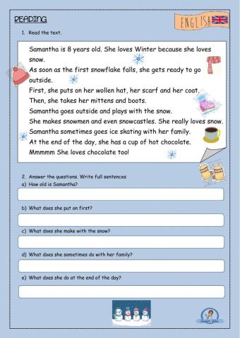 Reading Simple Present