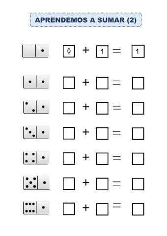 Aprendemos a sumar 2.