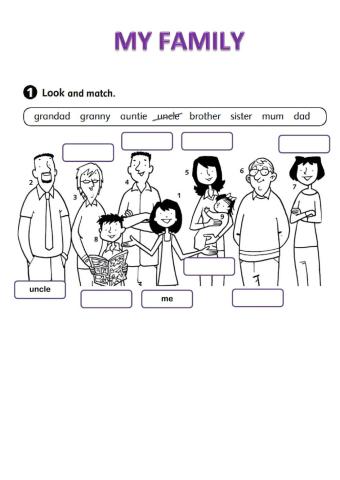 Young Explorers 2 - Unit 2 - My family