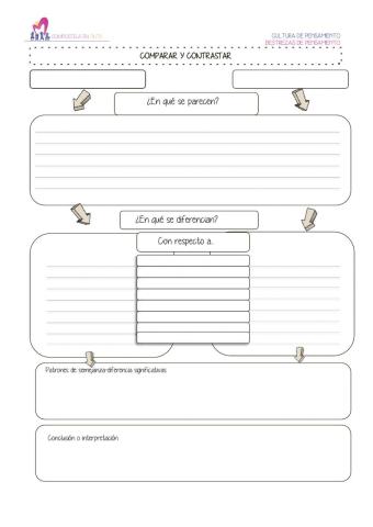 Compara y contrasta