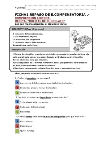 Repaso comprension oral