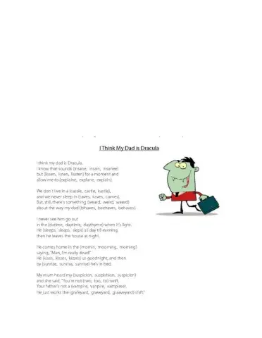 I Think My Dad is Dracula