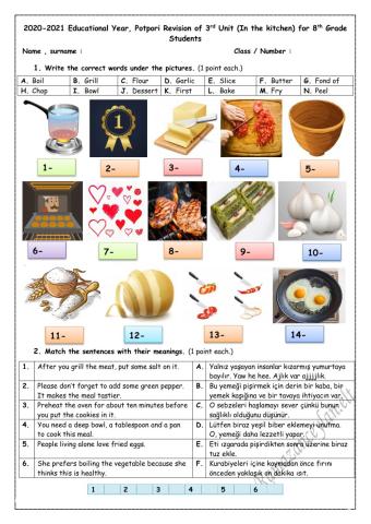 8.3. In The Kitchen Quiz