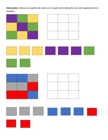 Secuencia de colores