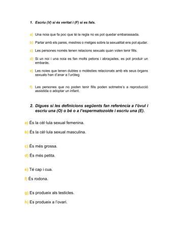 Activitat reproducció humans 1