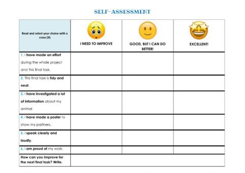 Self-assessment