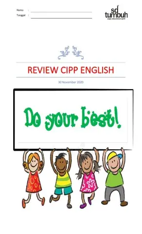 Review CIPP English