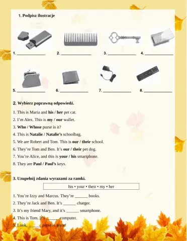 Brainy 4 unit 3, short test