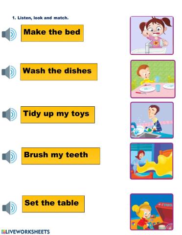 Good behaviour at home