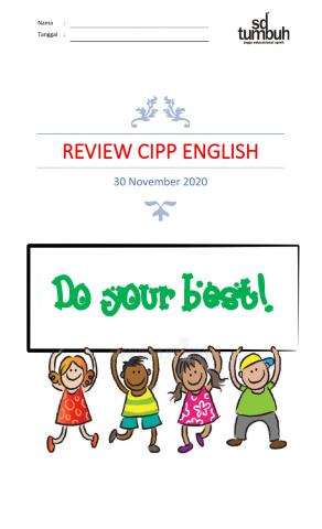 Review CIPP English 2