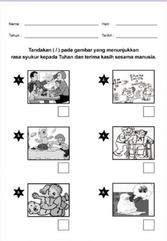 Bersyukur dan kasih sayang