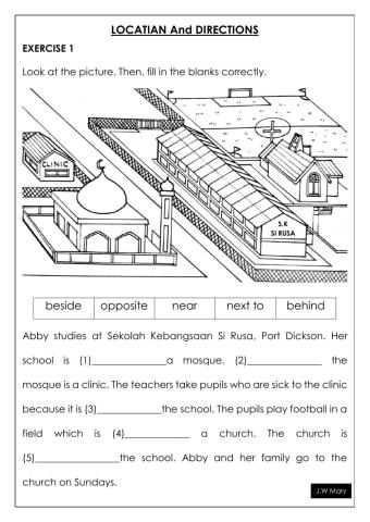 Locations and directions