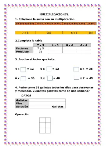 Multiplicaciones