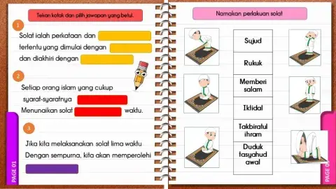 Pengertian solat dan perlakuan solat