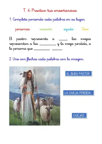 Practico tus enseñanzas