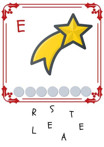 Vocabulari de Nadal: Estrela