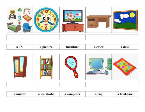 Vocabulary: Furniture