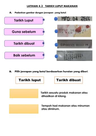 Tarikh luput makanan