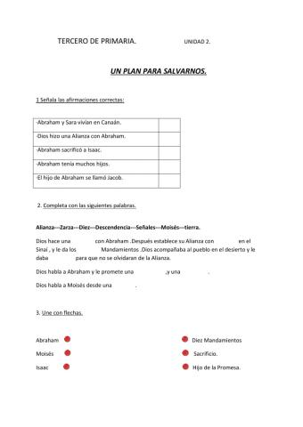 Religion 3º Primaria