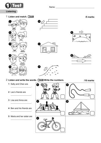 Bright Ideas 3 Unit 1 Test